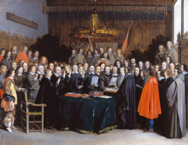 Герард тер Борх «Вестфальский мир», 1648 год