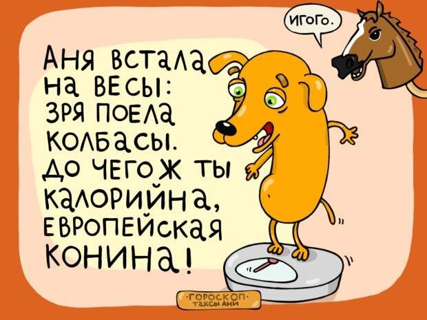 Найди свой знак в гороскопе таксы Ани гороскоп, такса