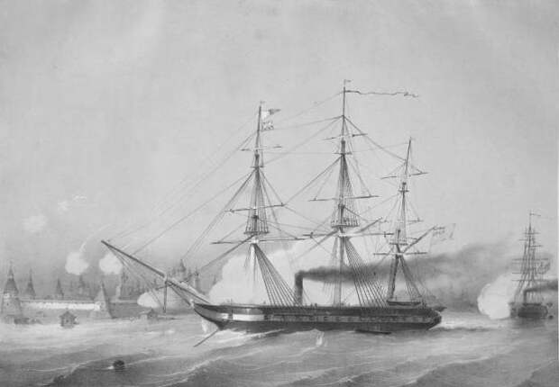 Пиратское нападение английского флота на Соловки и Колу