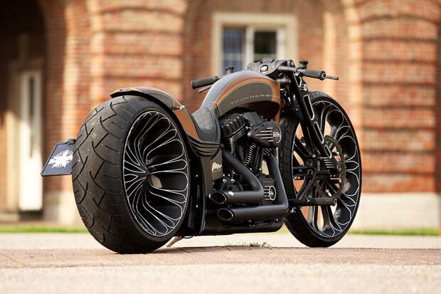 Еще один роскошный кастом Harley-Davidson от Thunderbike harley, Харли-Дэвидсон, авто, новосибирск, факты