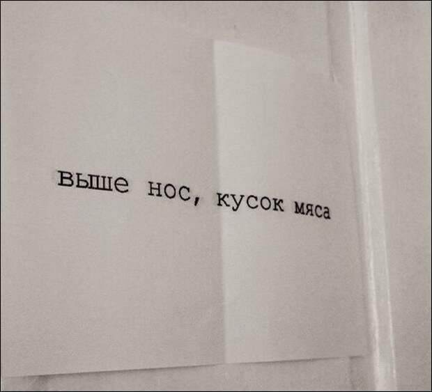 Прикольные надписи и объявления