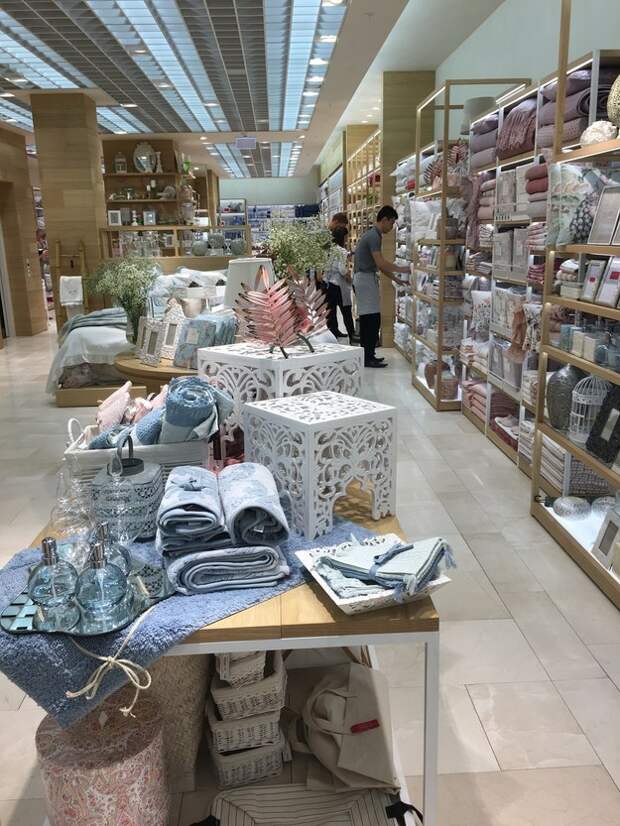 Despite being smaller than its sister retail store a few shopfronts down, Zara Home is very well stocked.