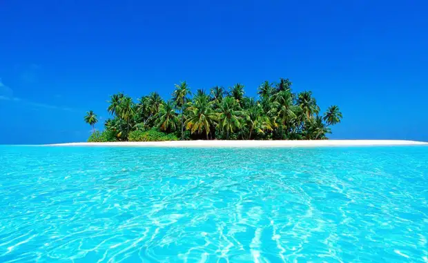 Мальдивские острова Из 1200 мальдивских островов около 1000 остаются необитаемыми. Эти острова, как правило, очень маленькие — всего в пару сотен метров в поперечнике.