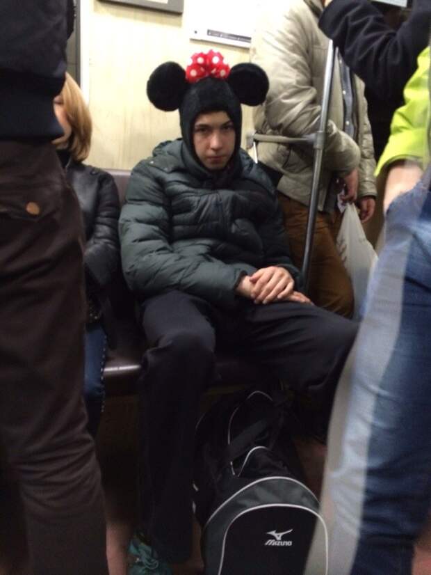 Модники питерского метро Санкт - Петербург, люди, метро, подземка, фрики