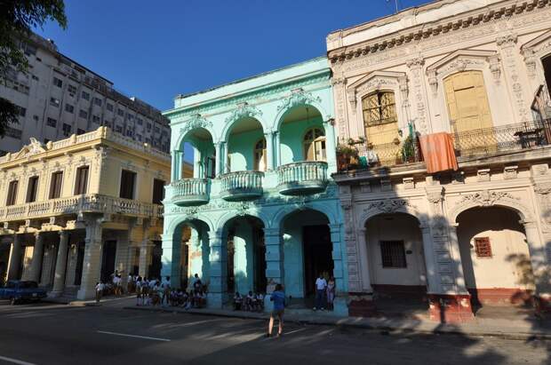 Прогулка по центру Гаваны гавана, куба, прогулка, фото