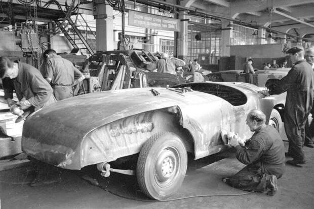 Советские гоночные автомобили начала 1950-х годов авто, газ, концепт, прототип, спортивные автомобили