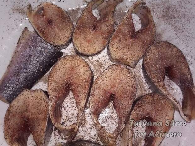 Жареная селедка Жареная селедка
