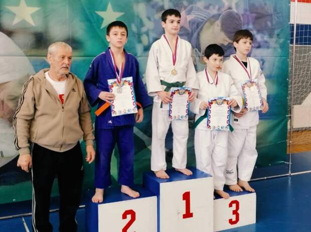 Воспитанники спортшколы Адыгейска стали призерами первенства Адыгеи по дзюдо