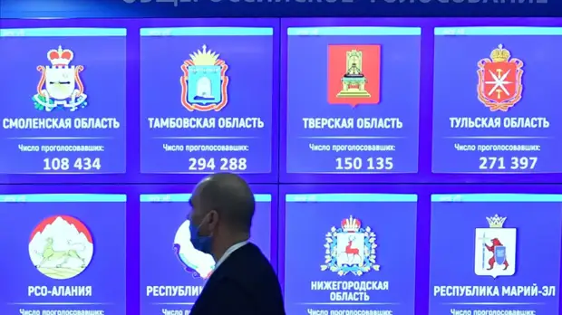 Явка на онлайн-голосование по Конституции достигла 75%