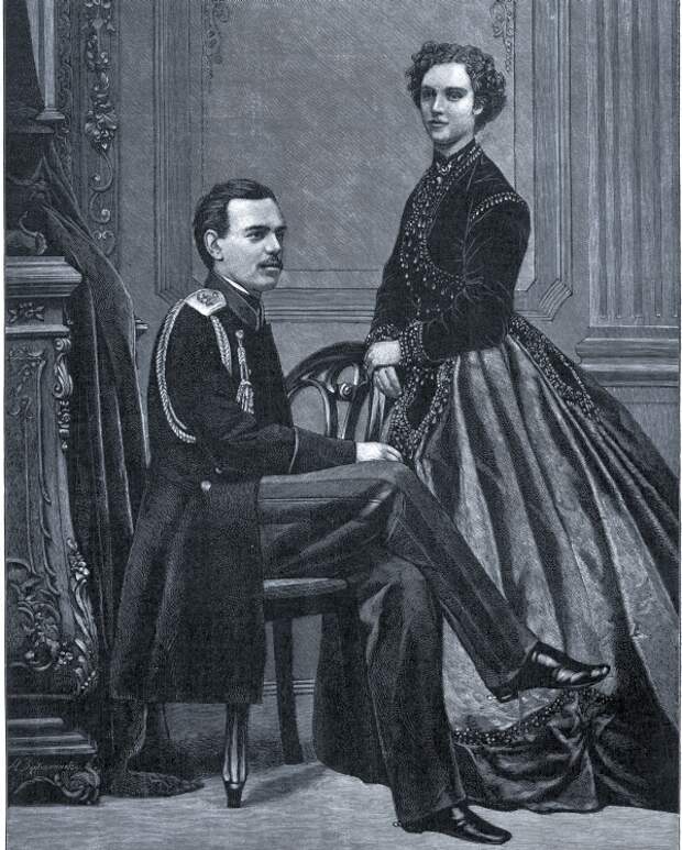 3. Гравюра на дереве А. И. Зубчанинова 1895 г. с фотографии С. Л. Левицкого около 1866 г.