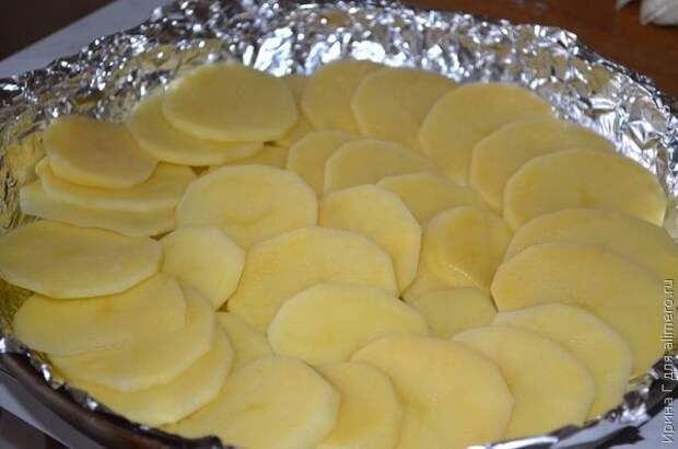 Картофель, запеченный с сыром Картофель, запеченный с сыром