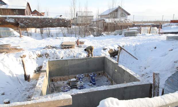 В Северодвинске начали строить водопровод в квартале для многодетных семей