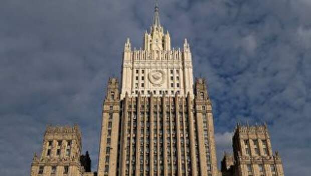Здание министерства иностранных дел РФ. Архивное фото
