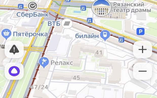 Рязань вновь встала в девятибалльных пробках