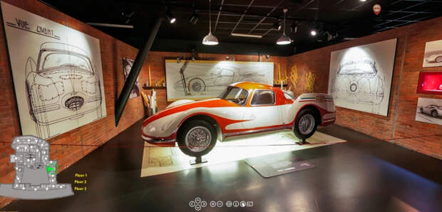 Прототип газотурбинного автомобиля Fiat 1954 fiat, газотурбинный двигатель, концепт, прототип, турбина