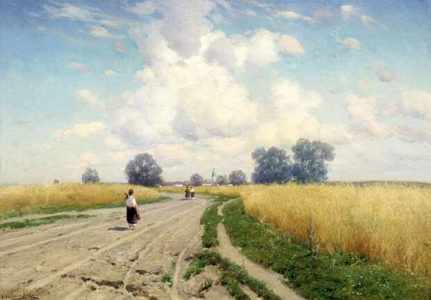 Крыжицкий - Дорога. 1899