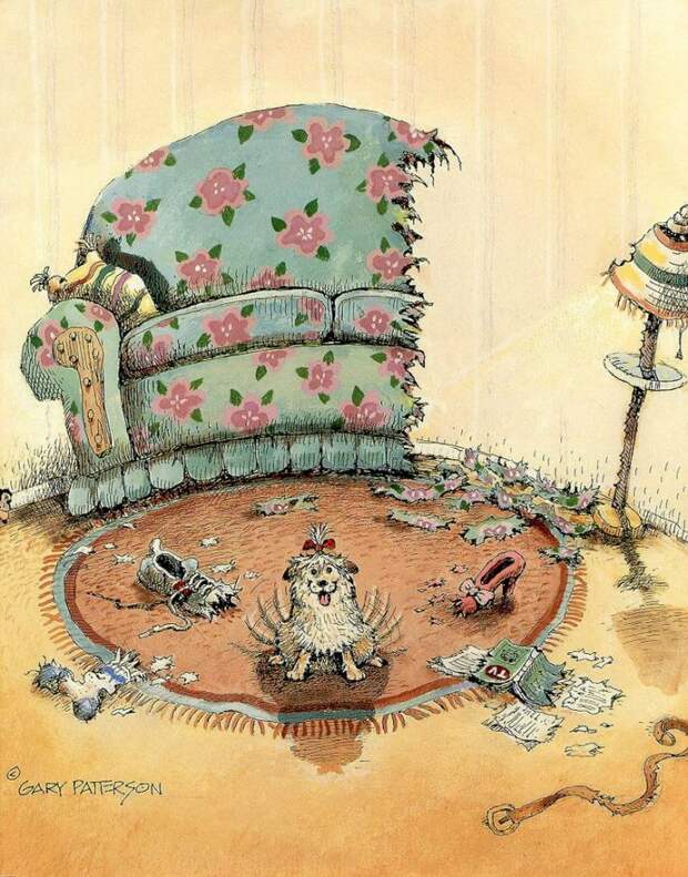 Коты-котики,теплые животики... Художник Гэри Паттерсон (Gary Patterson) (114 картинок)