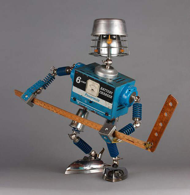 Реалистичные и очень эмоциональные роботы Брайана Маршалла brian marshall, железки, роботы, своими руками, хобби