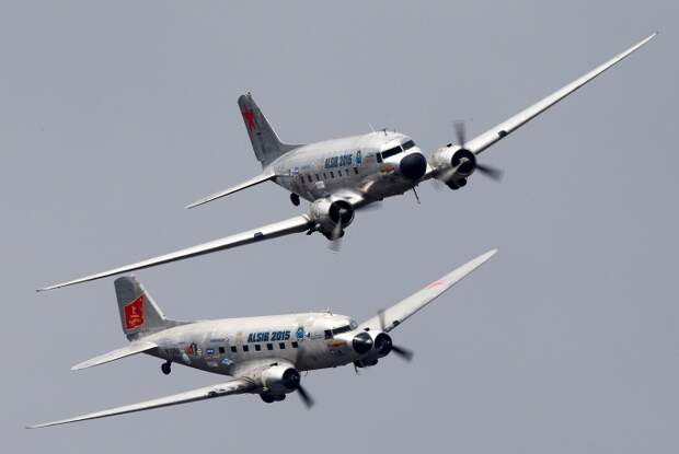 Cамолеты времен Великой Отечественной войны Douglas DC-3 