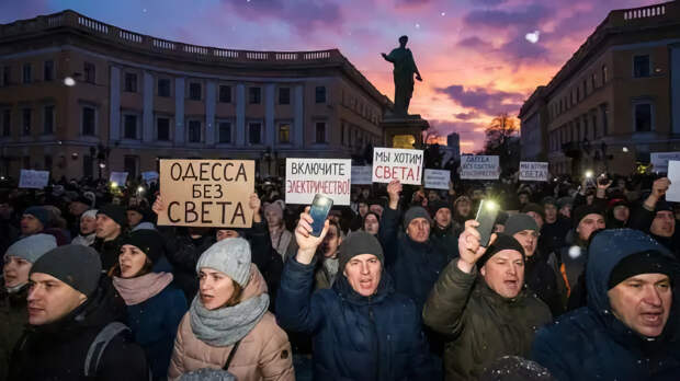 Без света четверо суток: Украинцы всё ещё не замечают главного - в бедах виновата не Россия