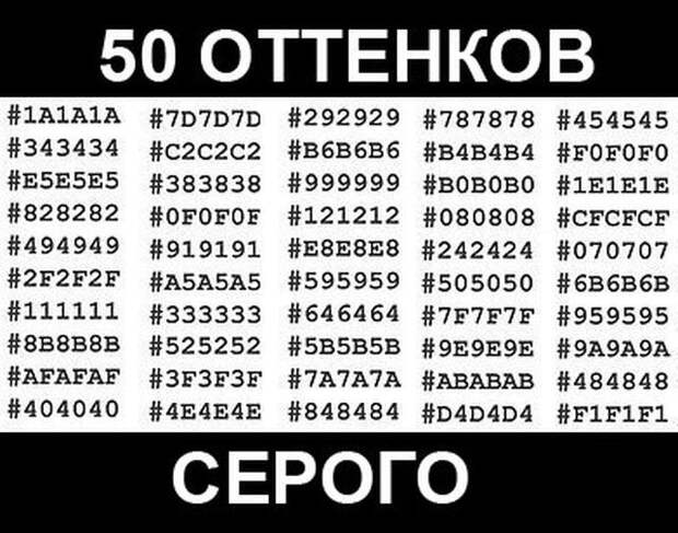 Смешные приколы, или как «50 оттенков серого» повергли мир в безумие 50 оттенков серого, мем, приколы