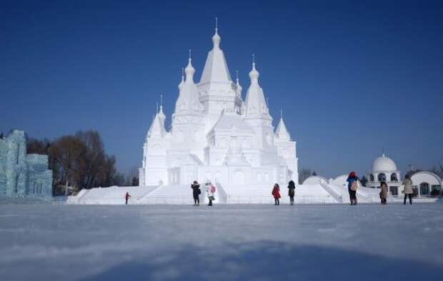 32-ой Международный фестиваль льда и снега в Харбине (21 фото)