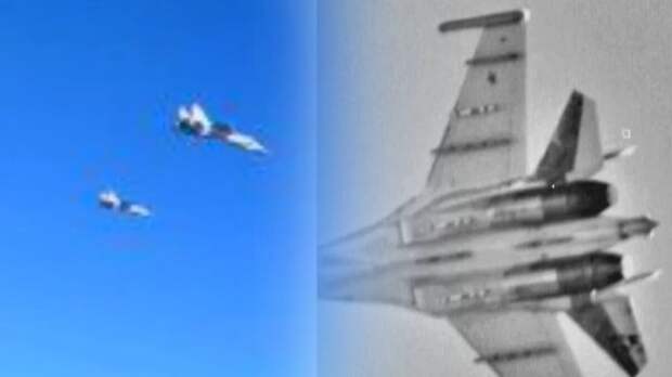 НАТО опубликовало съемку наших МиГов.