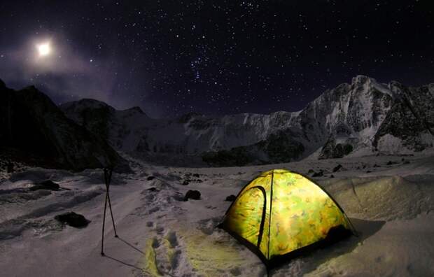Ошибаетесь - гора Белуха, Катунский хребет горного Алтая.