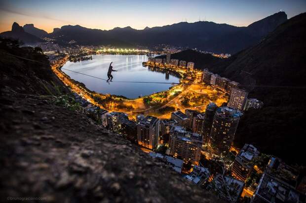 Хайлайн над Рио-де-Жанейро земля, люди, природа, фото