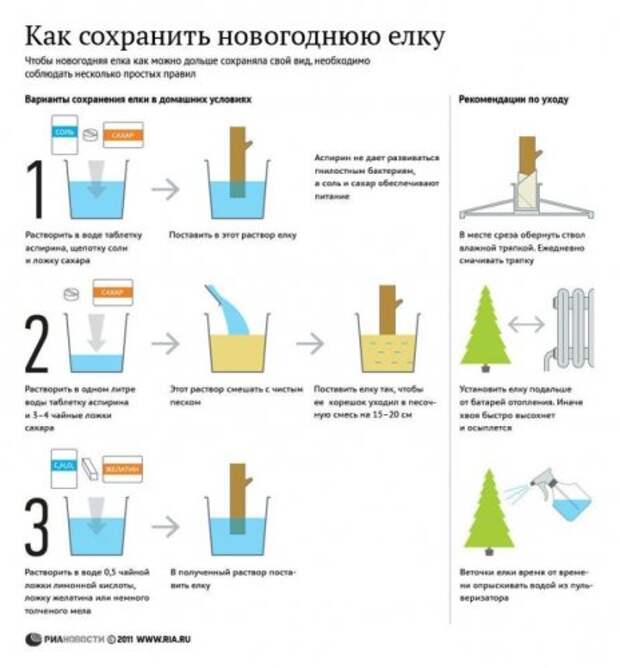 Новогодние инфографики