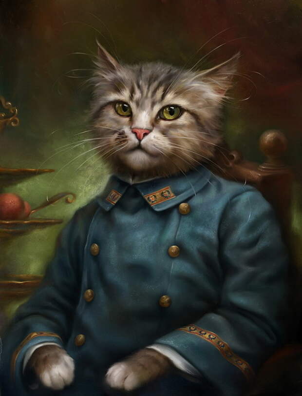 Коты Эрмитажа - шикарные открытки Эльдара Закирова