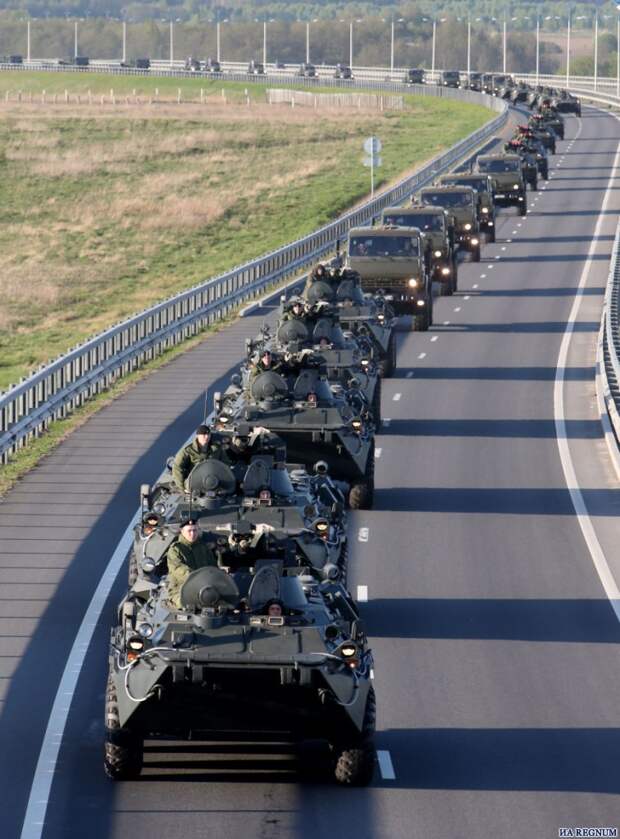 Калининградские военные возвращаются в пункты постоянной дислокации.