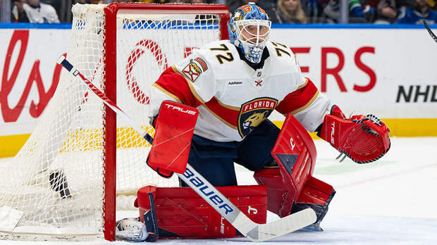Бобровский — третий голкипер в истории «Флориды» с 20+ сухими матчами в карьере