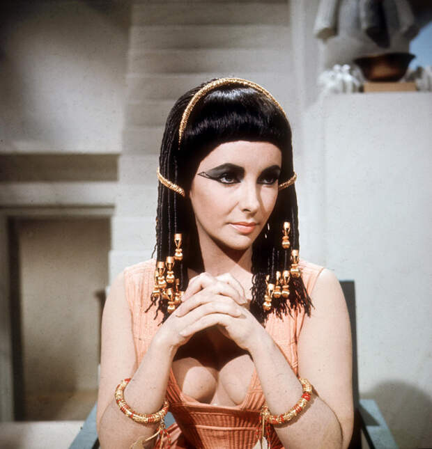 Элизабет Тейлор (Elizabeth Taylor) на съемках фильма «Клеопатра» (Cleopatra) (1963), фото 5