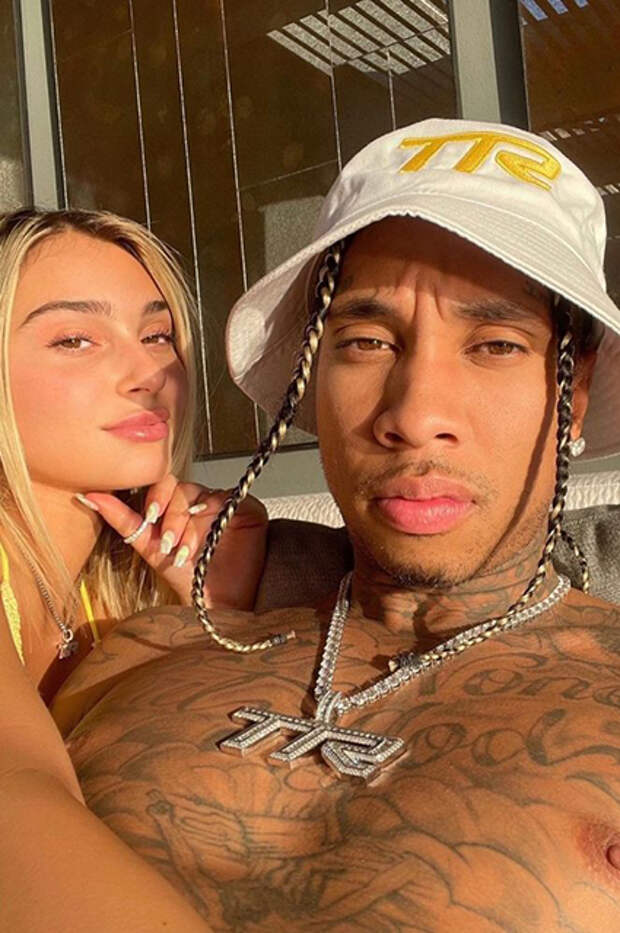 Камарин Свенсон и рэпер Tyga