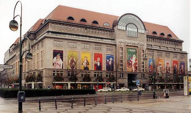 Торговый центр Kaufhaus des Westens один из самых больших в Европе