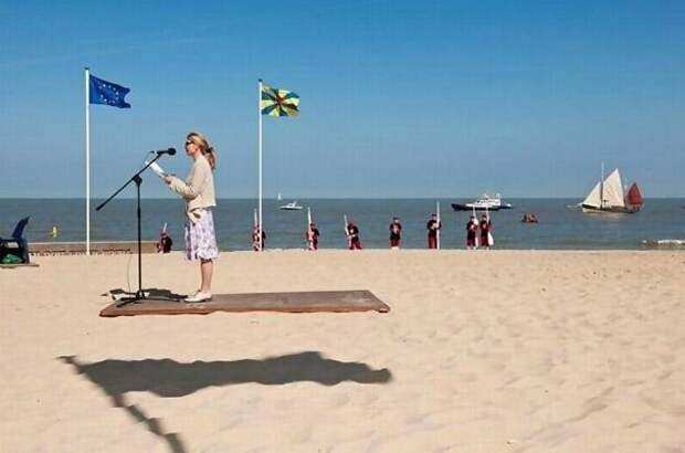 Фотоиллюзии пляж