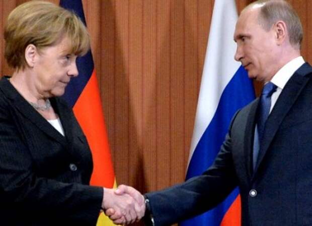 путин меркель