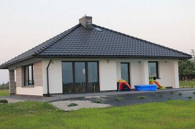 Красивые фасады одноэтажных домов: 51 фото идей