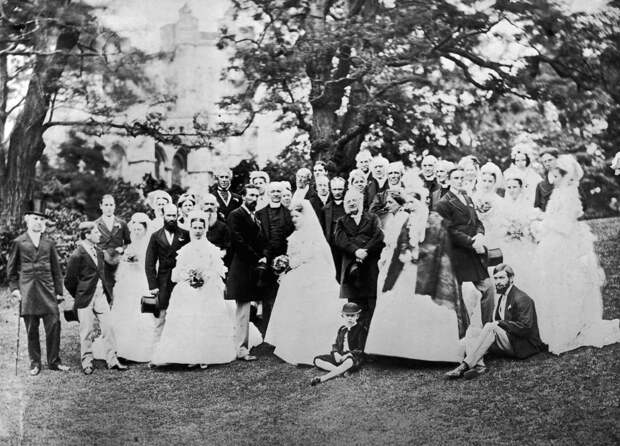 1864 год. Свадьба группы оксфордских профессоров
