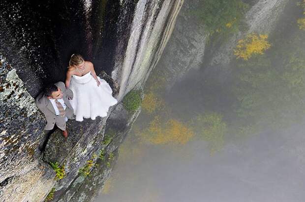 Свадебные фотосессии на высоте 100 метров