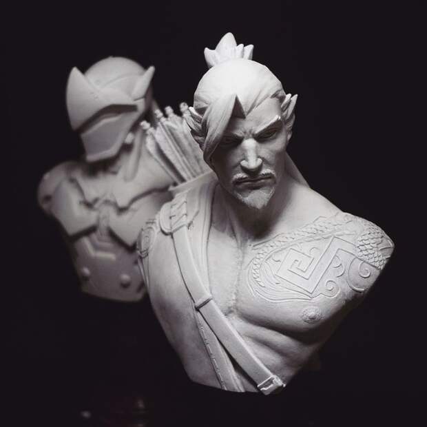 Фанат Dota 2 создал крутую скульптуру Войда из камня   | Канобу - Изображение 2