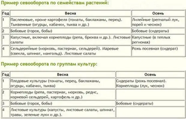 Что такое схема севооборота