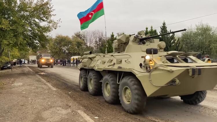 Азербайджанская армия вошла в Агдам