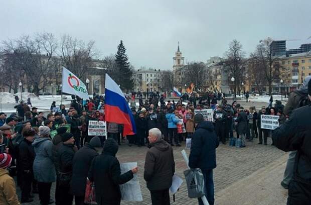 Марш «Весна» в Воронеже