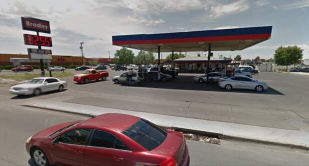 Ellis C. Battista, 24, and a friend drove up to a 24-hour gas station at around 3:30 a.m. on Sunday, according to an arrest report from the Las Cruces Police Department. But the store was closed.