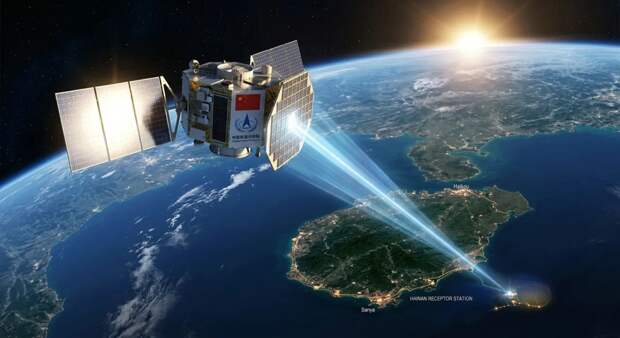 Китайский академик рассказал об орбитальной электростанции с военным потенциалом