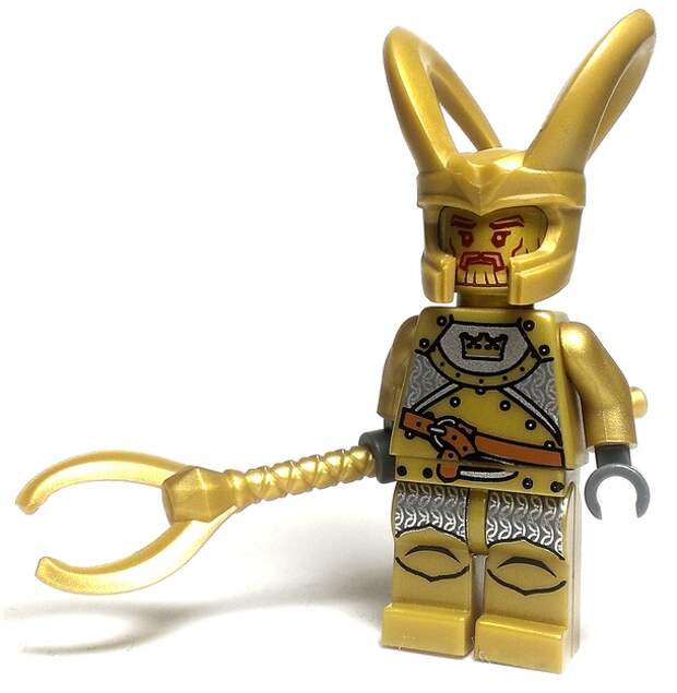 Царь Мидас из конструктора Lego