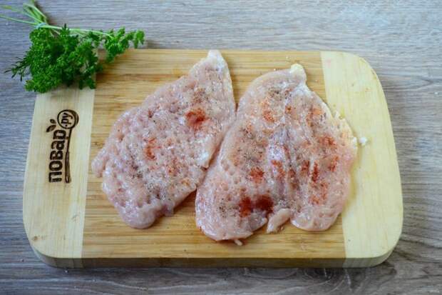 Куриная пиката по-быстрому