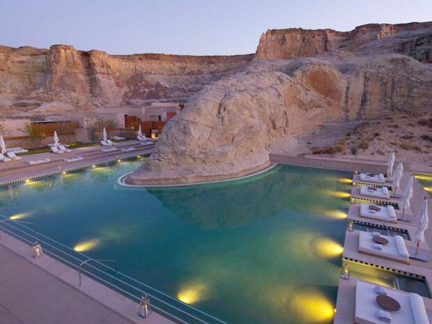 the-amangiri-resort-in-utah-sits-600-acres-inside-canyon-point-and-its-unique-pool-offers-magnificent-views-of-the-surrounding-canyons-and-plateaus